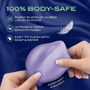 Urself Pulse Pad Grinder with Remote Lavender features a 100% body-safe silicone design for safe pleasure.