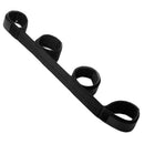 Frisky Easy Access Restraint System Black comfortable spreader for bondage play with wrist and ankle cuffs.