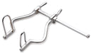 Kink Industries Stainless Steel Anal Hole Spreader Grey for controlled anal stretching and exploration.