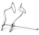 Kink Industries Stainless Steel Anal Hole Spreader Grey medical-style instrument for anal stretching.