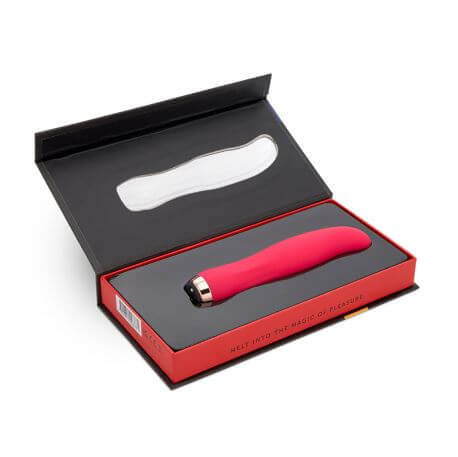 SENSUELLE BELLA VELVET TOUCH VIBE - HOT PINK-0