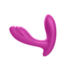 Viben Epiphany Clitoral Rollerball Panty Vibe Berry in vibrant pink finish for stimulation and pleasure.