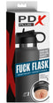 PDX Plus Fuck Flask Secret Delight - Grey Bottle/Light, discreet stroker in water bottle design for private pleasure shown in packaging