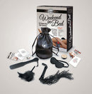 Behind Closed Doors Weekend In Bed Kit For Lovers Game with sensory accessories and card games for couples.