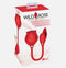 WILD ROSE & BULLET RECHARGEABLE SILICONE SUCTION VIBRATOR-2