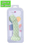 WOWIE 7-Inch Silicone Suction Cup Dong with Glow-in-the-Dark Weed Print in packaging.