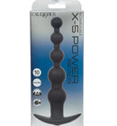 Rechargeable X-5 Silicone Power Beads 7.25 inch Black packaging with silicone beads and multi-speed vibrations.