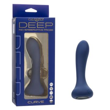 Deep Curve Reverberating Probe Blue product image showcasing its ergonomic design and packaging.