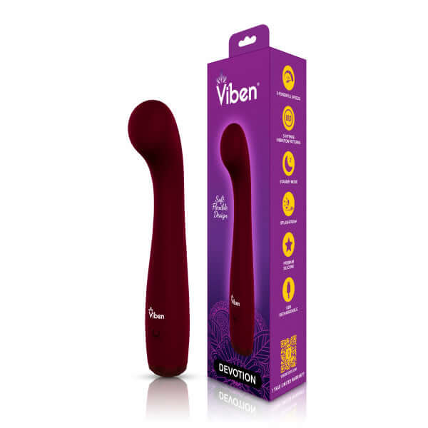 VIBEN DEVOTION RUBY INTENSE G-SPOT VIBE-3