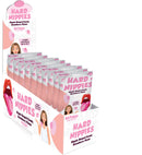 Hard Nippies Candies Nipple Shaped Candy Strawberry packaging display with strawberry flavor.