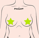 PASTEASE STAR GLOW IN THE DARK NEON YELLOW-1