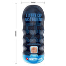 Pretty Love Anus Vacuum Cup Masturbator Beige packaging with dimensions and features displayed.