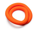 Perfect Fit Hefty Wrap Ring 12 Inch Silicone Orange in vibrant orange, adjustable cock ring for custom fit.