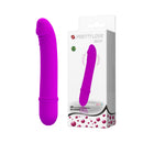 Pretty Love Beck Silicone G-Spot Vibrator Purple in an elegant design, featuring smooth silicone for optimal internal stimulation.
