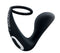 ZOLO Black Thumb Vibrating C-Ring with Prostate Massager, featuring ergonomic design for enhanced pleasure and support.
