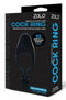 ZOLO Fat Tire Vibrating Cock Ring in packaging, featuring adjustable lasso design and 10 vibration modes for customizable pleasure.