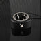 Stylish charging case for Playboy Pleasure Zone 10-speed vibrating and thrusting toy.