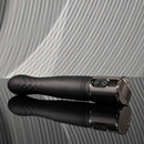 Playboy Pleasure Zone 10-speed vibrating and thrusting shaft with stylish charging case on reflective surface.