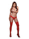 Dream Girl Lingerie THIGH HIGH RED QUEEN at $6.99