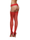 Dream Girl Lingerie Dreamgirl Lingerie Lace Top Thigh High Stockings Red O/S at $7.99