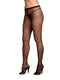 Dream Girl Lingerie Open Crotch Pantyhose Black O/S Queen at $6.99