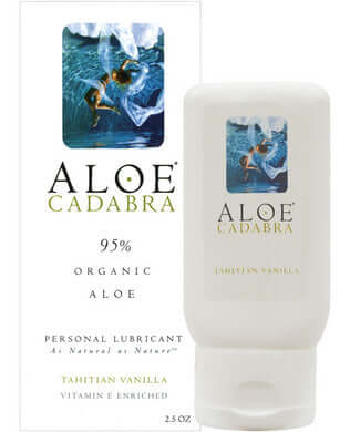 ALOE CADABRA ORGANIC LUBE TAHITIAN VANILLA 2.5OZ-0