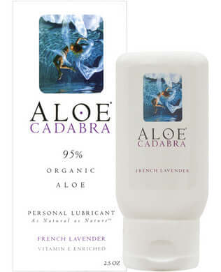 Aloe Cadabra Lubes Aloe Cadabra Organic Lubricant French Lavender 2.5 Oz at $12.99