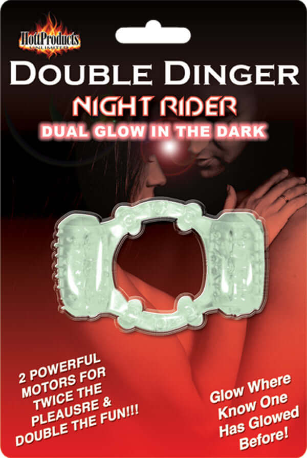 HOTT Products DOUBLE DINGER NIGHT RIDER GLO IN THE DARK at $12.99