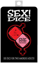 Kheper Games Sex Dice Game at $5.99