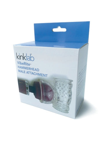Kink Labs KinkLab VibRite Hammerhead Masturbator Attachment at $14.99