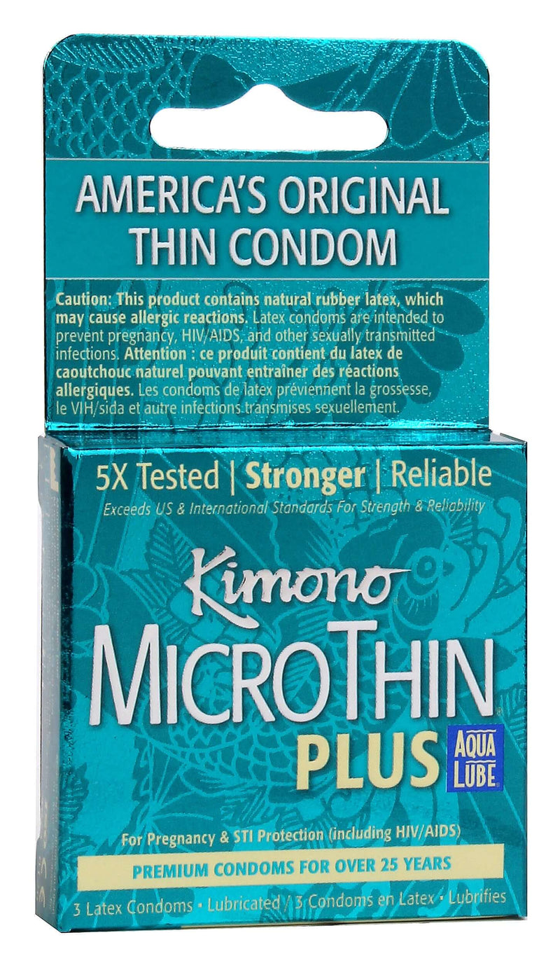 KIMONO MICROTHIN W/ AQUA LUBE 3PK-0