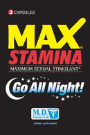 Max Stamina Sexual Stimulant - 2 Pack | Natural Aphrodisiac for Enhanced Performance