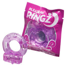 Vibrating Pleasure Ringz in Packaging - Enhance Your Intimate Moments with Stretchy Vibrating Ring.