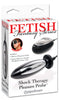 Fetish Fantasy Shock Therapy Pleasure Probe package with electro-stimulation unit and sleek torpedo-shaped pleasure probe