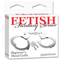 Pipedream Products Fetish Fantasy Series Beginner's Metal Cuffs at $7.99