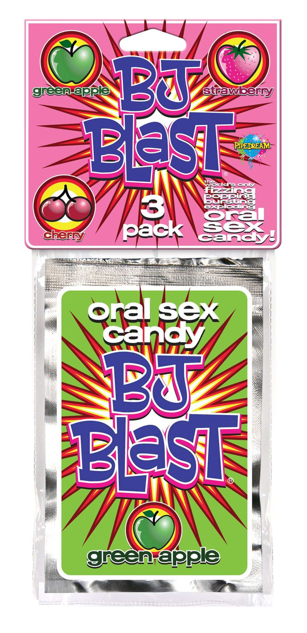 Pipedream Products BJ Blast 3 Pack Cherry, Strawberry and Green Apple at $5.99
