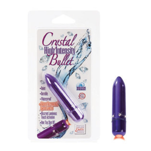 California Exotic Novelties Crystal High Intensity Purple Bullet Vibrator at $17.99