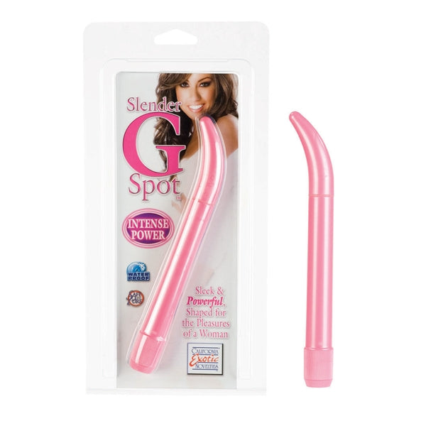 Experience Precise Pleasure with the Slender G-Spot 7" Pink Vibrator