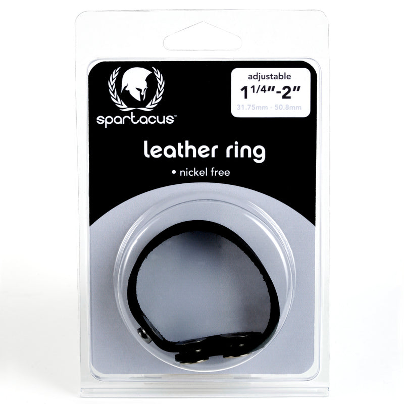 Spartacus NICKEL FREE LEATHER COCK RING at $8.99