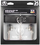 Spartacus COLLAR W/ ATTACHED NIPPLE CLAMPS at $46.99