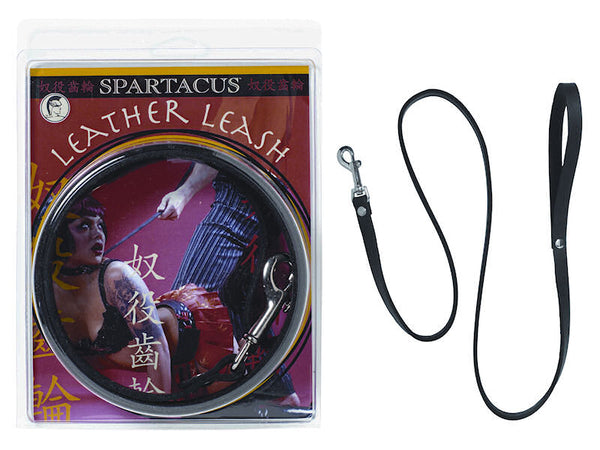 Spartacus Spartacus Leathers collar and leashes 4' Leather Leash at $22.99