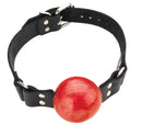 Spartacus Spartacus Leathers Bondage Gear Large Red Ball Gag with Buckle at $31.99