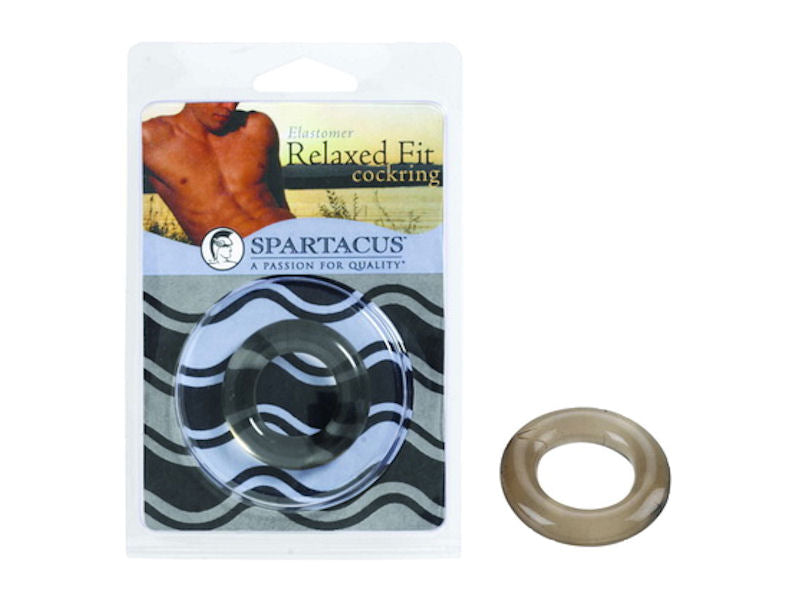 Spartacus ELASTOMER C RING RELAXED BLACK at $6.99
