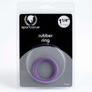 Spartacus Cock Gear Rubber Cock Ring 1.25" Purple