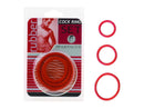 Spartacus SOFT C RING SET RED at $6.99