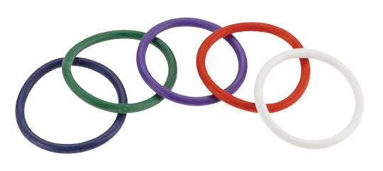 Spartacus Spartacus Leathers Cock Gear Rubber Cock Rings Rainbow Rubber 5 Pack at $7.99
