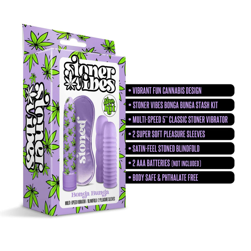 Global Novelties Stoner Vibes Stash Kit Bonga Bunga at $27.99