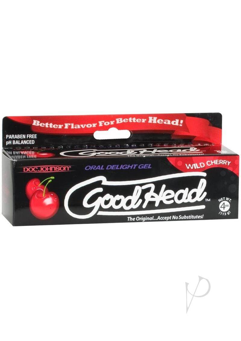 GoodHead Cherry 4oz Edible Blow Job Enhancer by Doc Johnson