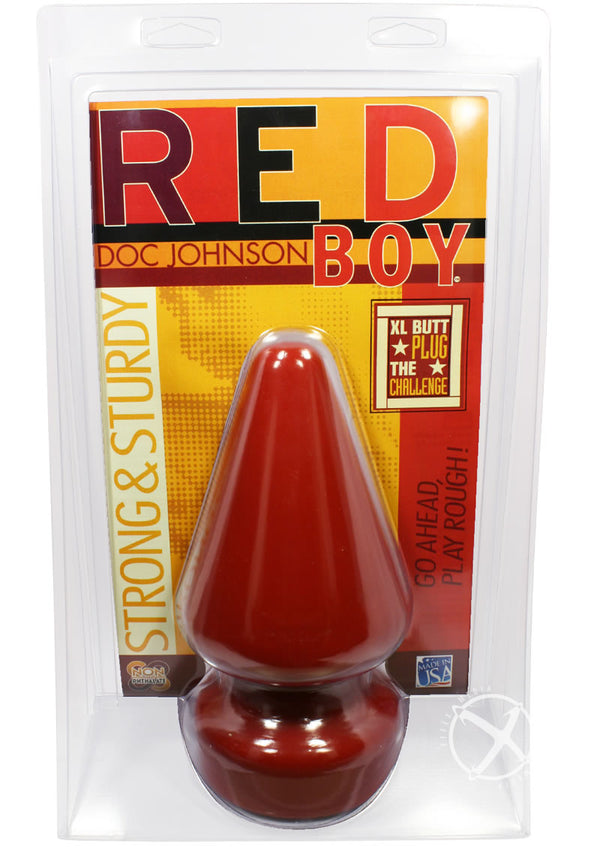 Red Boy Extra Large Butt Plug-0
