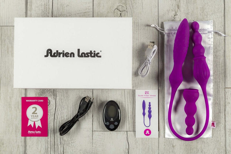 Adrien Lastic Adrien Lastic 2X Double Ended Vibrator with Remote Control at $119.99